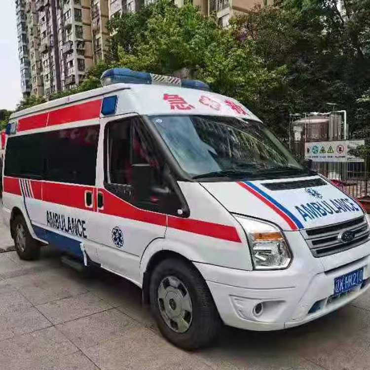 桃源长途救护车护送病人返乡
